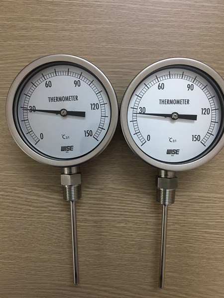 Đồng hồ nhiệt độ chân đứng T120 150 độ C